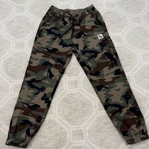Blue Life Kids Camouflage Joggers - Green and Brown